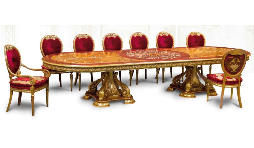 Dining Tables Empire Style dining conference table. Seating for 26 people. 447