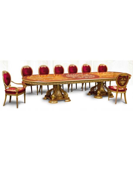 Dining Tables Empire Style dining conference table. Seating for 26 people. 447