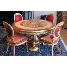 Dining Tables Luxury handmade furniture. Empire Style Round Dining Table