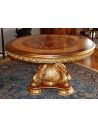Dining Tables 11 Luxury foyer center table. Exquisite marquetry and detail work.