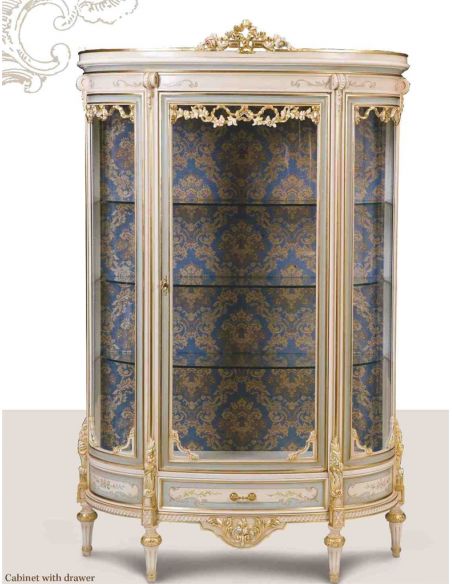 Dining Tables Venetian Hand painted high style dining set.