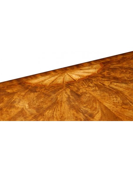 Square & Rectangular Side Tables Rectangular Luxury Furniture Crotch Walnut Two Door Cabinet, Bedside