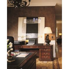 Executive Desks Executive Desk with glossy, wide tabletop