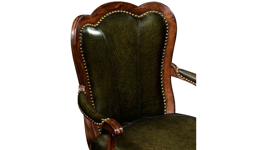 Luxury Leather & Upholstered Furniture Luxury Furniture, Swivel Leather Barstool