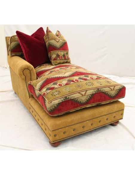 Luxury furniture, chaise sectional sofa