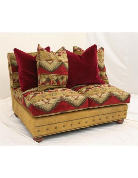 Luxury furniture, chaise sectional sofa