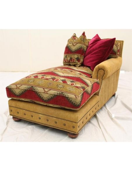 Luxury furniture, chaise sectional sofa