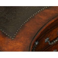 Breakfronts & China Cabinets Luxury furniture chest of drawers. Brass engraved panel decoration 2