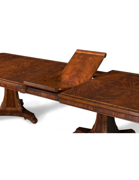 Dining Tables Luxury Mahogany and cross-banded dining table.
