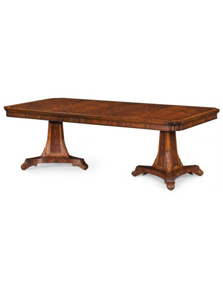 Dining Tables Luxury Mahogany and cross-banded dining table.