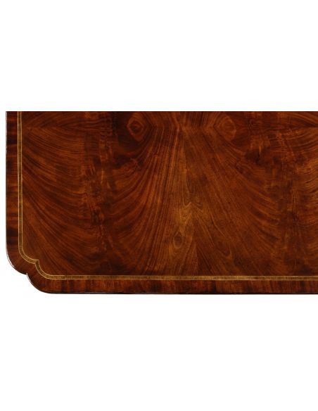 Dining Tables Luxury Mahogany and cross-banded dining table.