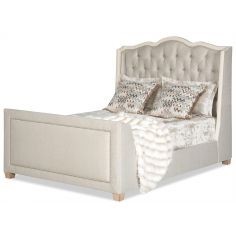 BEDS - Queen, King & California King Sizes Luxury modern style bed with tufted headboard