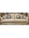 Luxury Leather & Upholstered Furniture Fine fabrics highlight this extraordinary hand made luxury sofa.