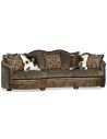 Luxury Leather & Upholstered Furniture 11 Blazing gunmetal blue sofa or couch.