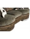 Luxury Leather & Upholstered Furniture 11 Blazing gunmetal blue sofa or couch.