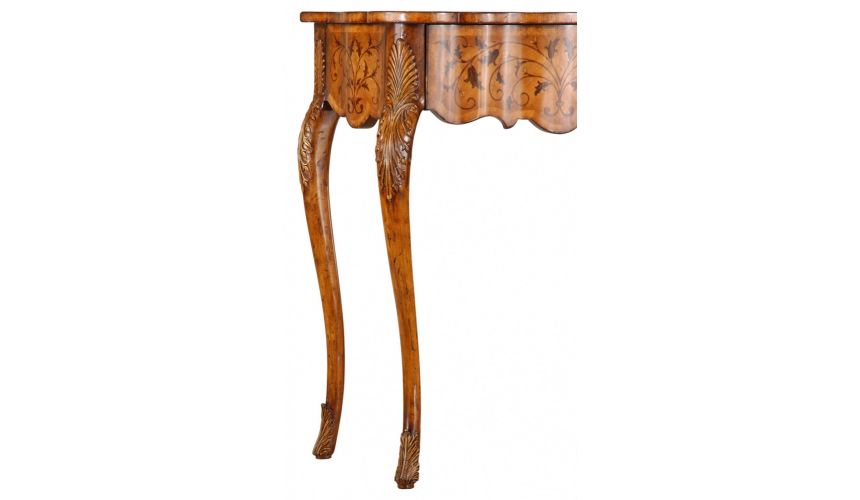 Square & Rectangular Side Tables Rectangular Luxury Furniture Small Marquetry Table
