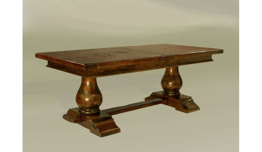 Dining Tables Rustic Luxury Furniture Table Dining Ext Nutmeg
