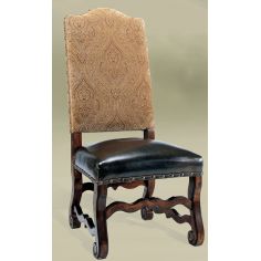 Dining Chairs Rustic Luxury Furniture Damask Side Chair