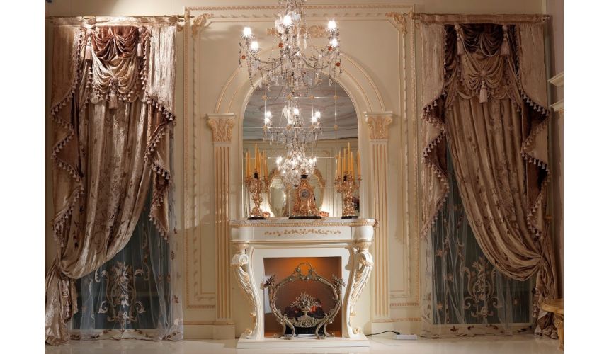 Furniture Masterpieces Embroidered custom made draperies