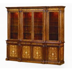 Breakfronts & China Cabinets Mother of pearl china cabinet Library bookcase