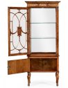 Breakfronts & China Cabinets Cabinet with Adjustable Glass in Slender Shape. 11