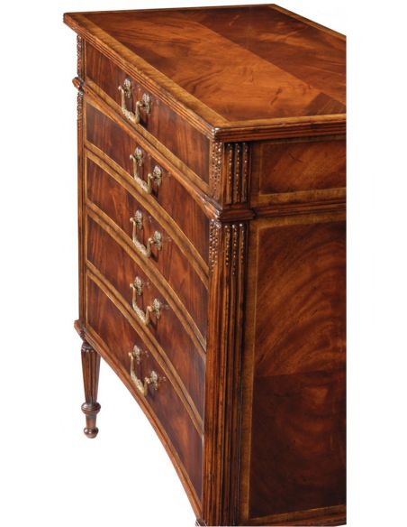 LUXURY BEDROOM FURNITURE Napoleon III style Chest of Drawers-81