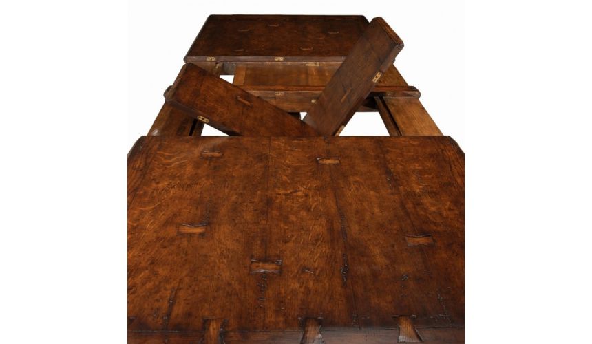 Dining Tables Dining room sets, oak dining table, self storing fold out leaves