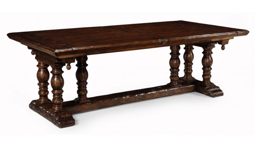 Dining Tables Dining room sets, oak dining table, self storing fold out leaves