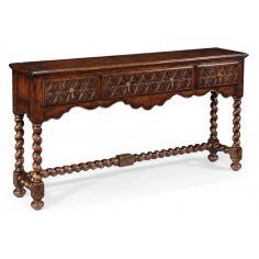 Breakfronts & China Cabinets Oak Sideboard three drawers, 593120, high end furniture