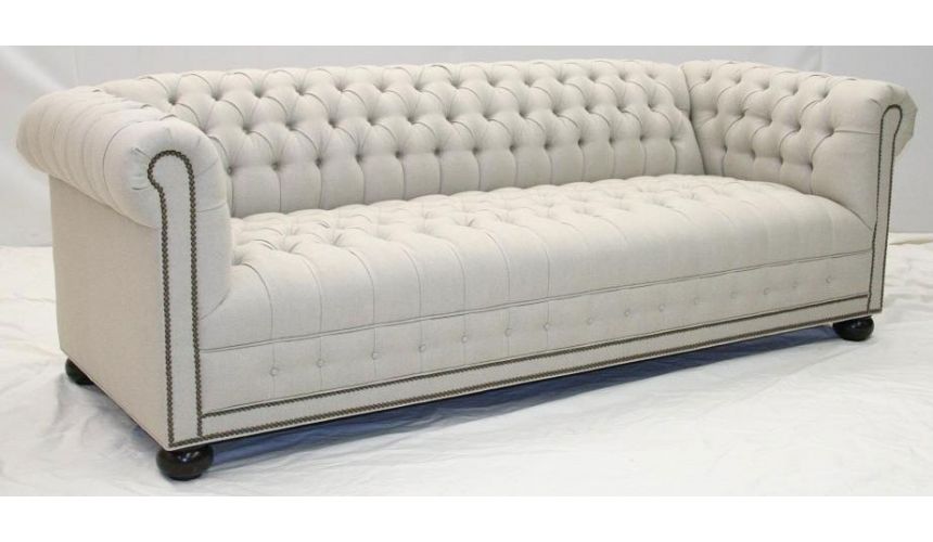 American Classic Style Leather Sofa