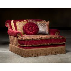 SETTEES, CHAISE, BENCHES Red Hot Parlor Double Chair, Luxury Home Furnishings