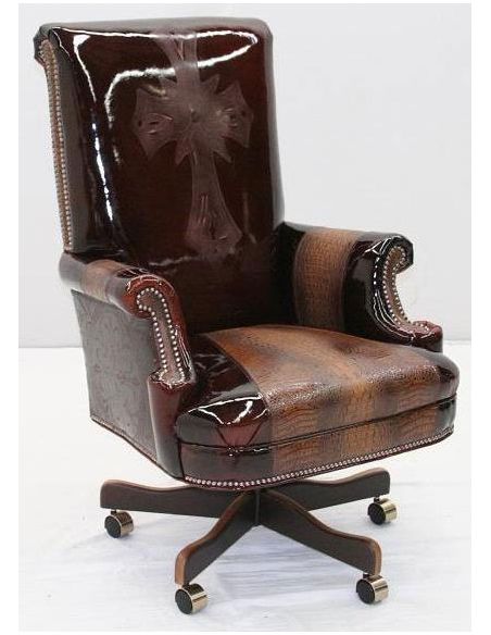 Luxury Leather Upholstered Chairs-7