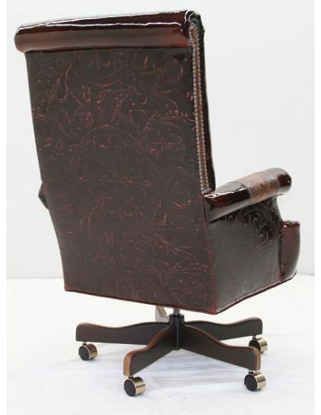 Luxury Leather Upholstered Chairs-7