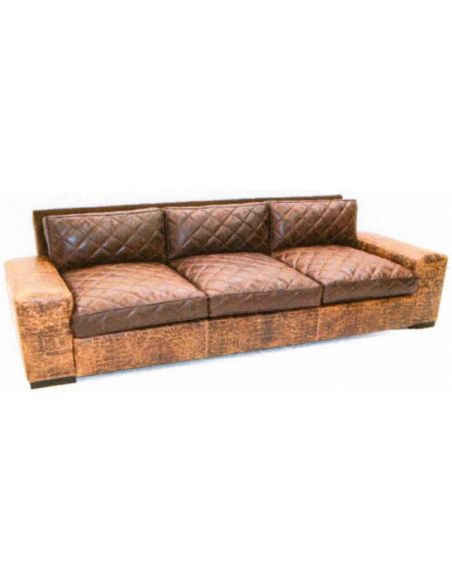 American Style Quality Leather Sofa-91