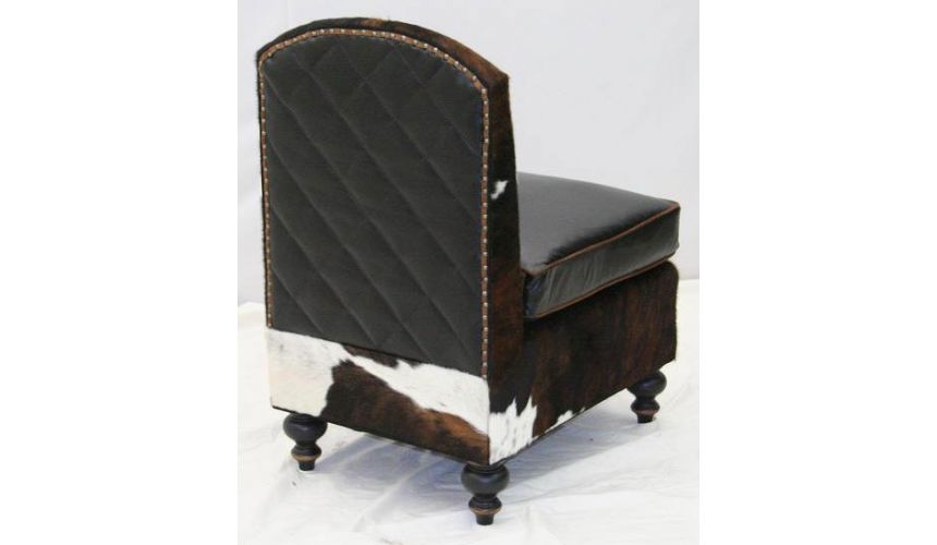 Luxury Upholstered Leather Sofa Chair-11