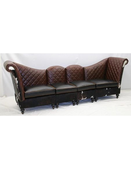 Luxury Upholstered Leather Sofa Chair-11