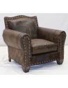 CHAIRS, Leather, Upholstered, Accent High Quality Luxury Leather Chair