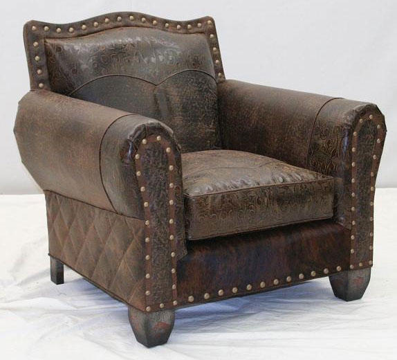 CHAIRS, Leather, Upholstered, Accent High Quality Luxury Leather Chair