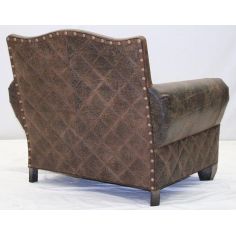 CHAIRS, Leather, Upholstered, Accent High Quality Luxury Leather Chair 2