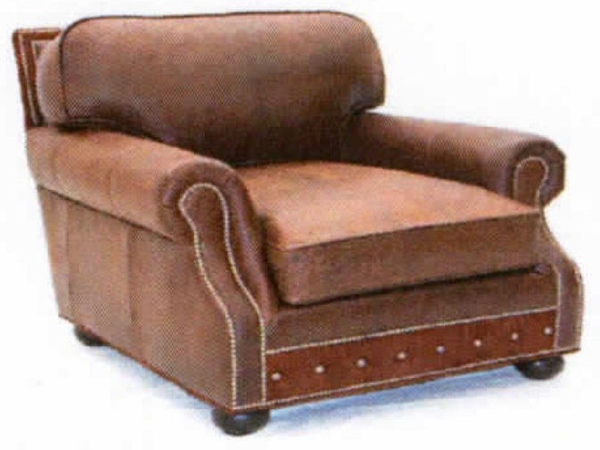 CHAIRS, Leather, Upholstered, Accent Stunning Exotic Honey Armchair