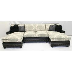 SECTIONALS - Leather & High End Upholstered Furniture Contemporary Windows of London Sofa Set