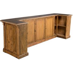 Home Bar Furniture Galvanized Top Bar Table 2