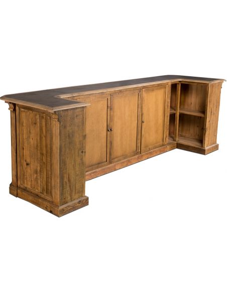 Home Bar Furniture Galvanized Top Bar Table