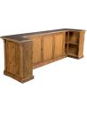 Home Bar Furniture Galvanized Top Bar Table