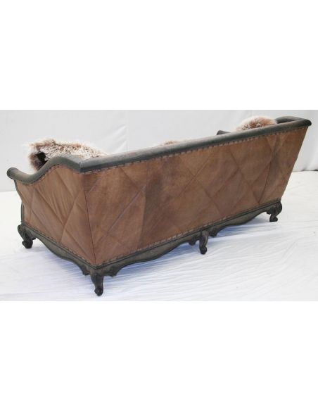 American Comfort Leather Sofa -1