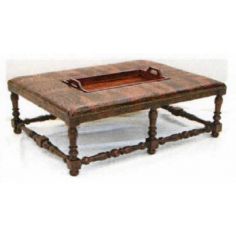 Luxury Leather & Upholstered Furniture High Quality Luxury Ottoman Table-10