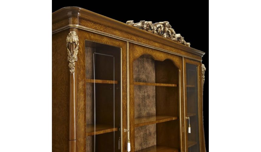 Bookcases Empire Style Two Door Bookcase