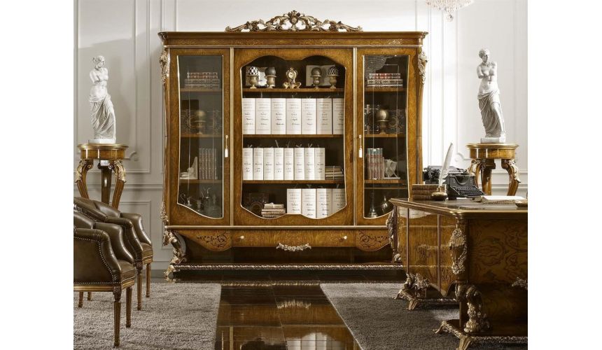 Bookcases Empire Style Two Door Bookcase