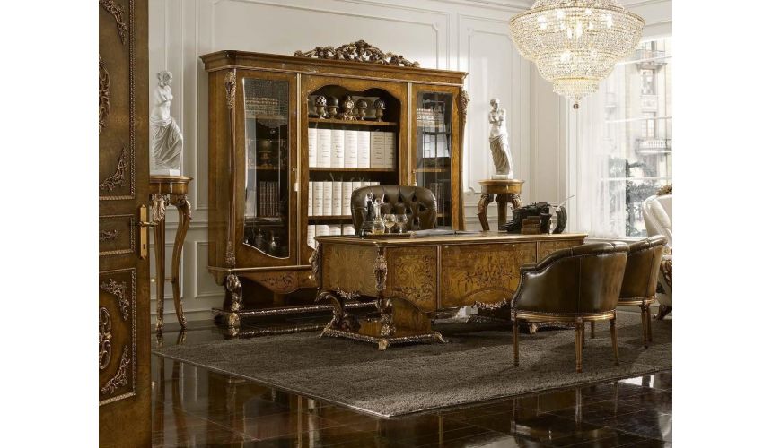 Bookcases Empire Style Two Door Bookcase