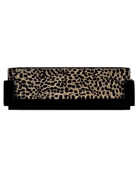 Snake Skin Design Rectangular Pen Box